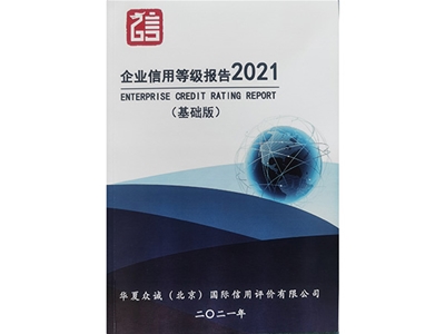 企業(yè)信用等級(jí)報(bào)告2021